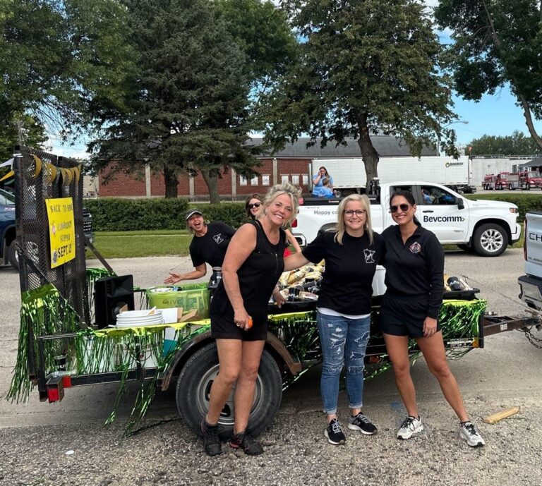 The Wells Area Chamber of Commerce went with a sweet corn theme this year!